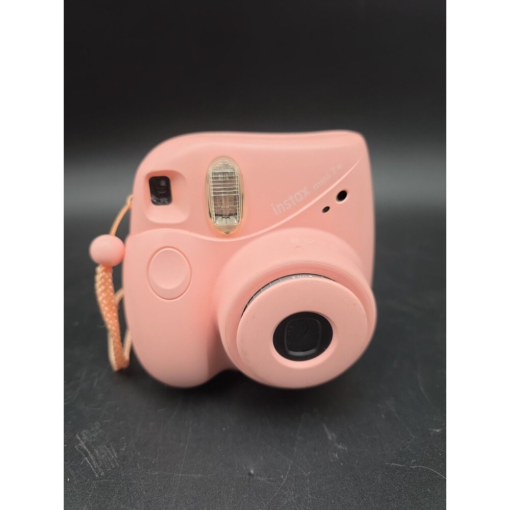 Fujifilm Instax Mini 7+ Instant Camera Light Pink Works!